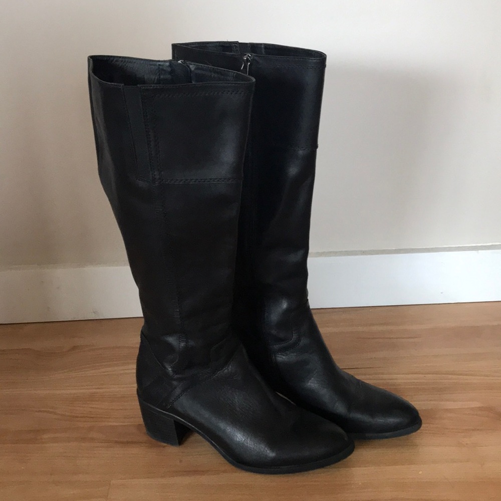 Franco Sarto Leather Riding Boots